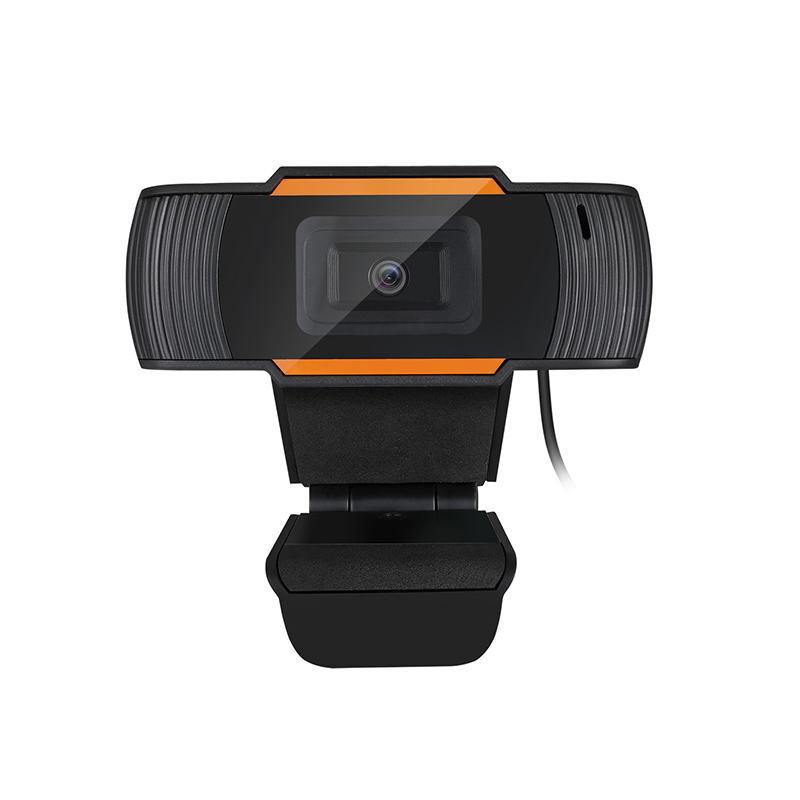 Adesso CYBERTRACK H2 Webcam - 0.3 Megapixel - Black - USB 2.0 - Fixed Focus - Microphone